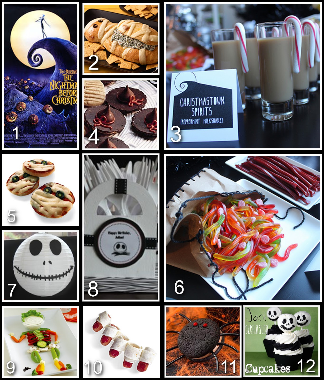 The Nightmare Before Christmas Party Ideas
 Disney Donna Kay Disney Party Board Nightmare Before