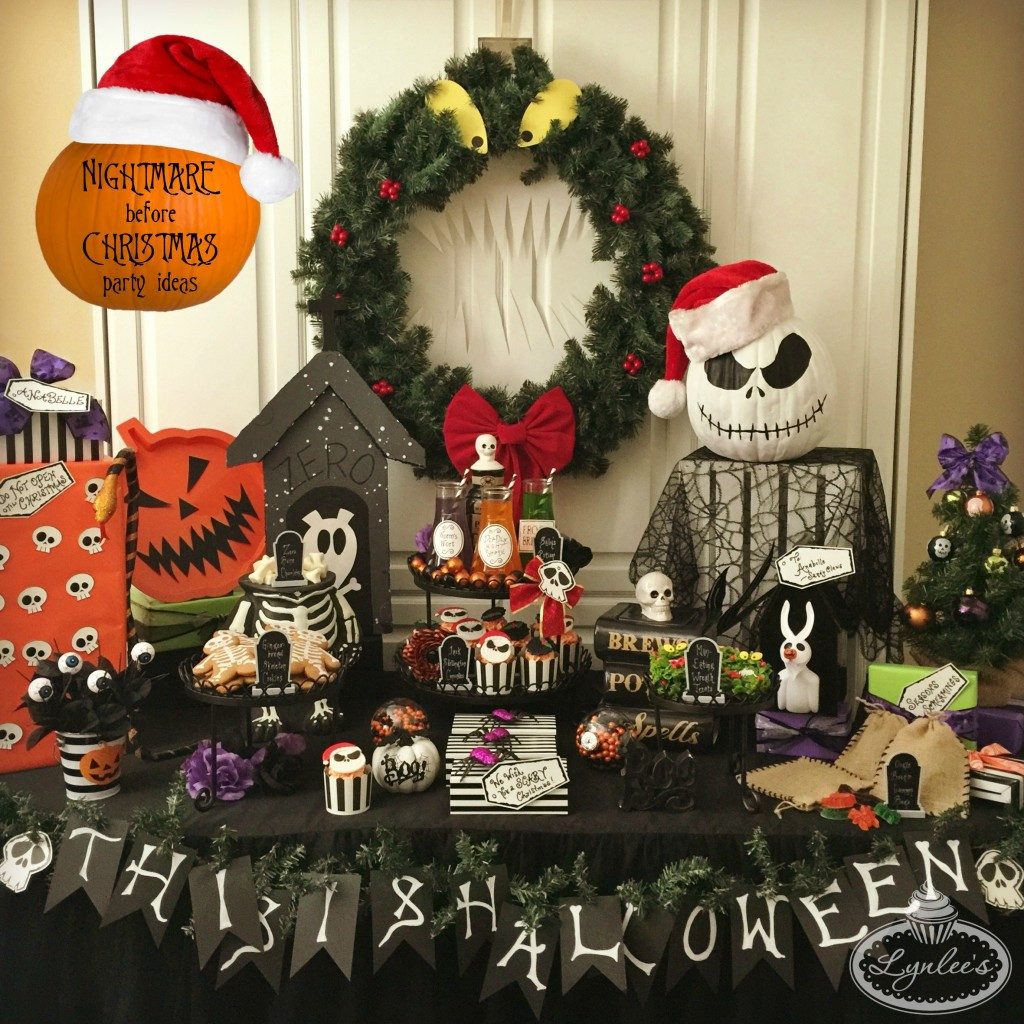 The Nightmare Before Christmas Party Ideas
 Nightmare Before Christmas Party Ideas — Lynlees