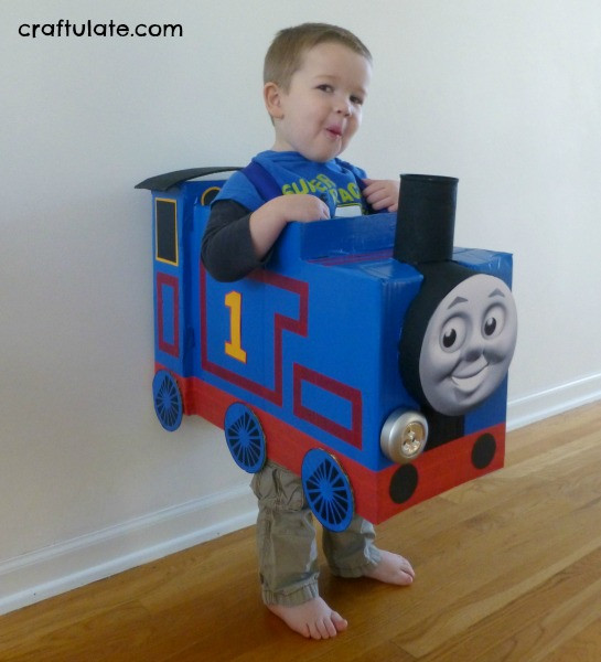Thomas The Train Costume DIY
 Craft Round up Cardboard Boxes BritMums