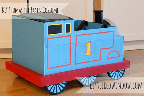 Thomas The Train Costume DIY
 DIY Thomas the Train Costume Little Red Window