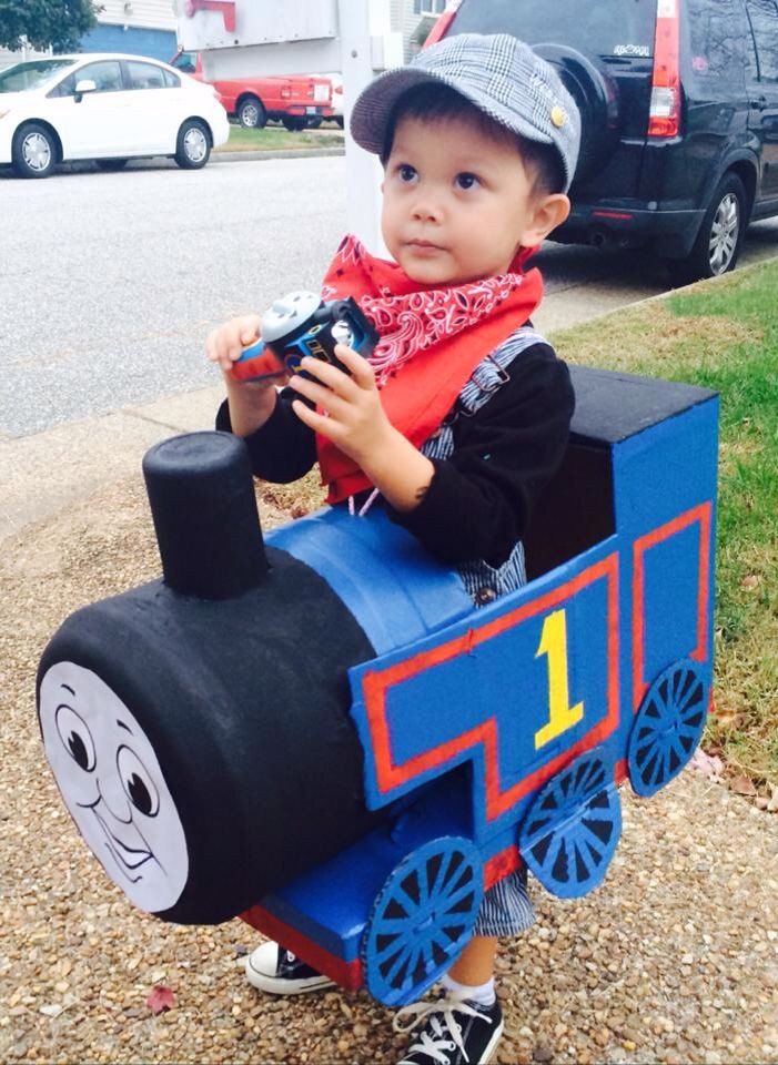 Thomas The Train Costume DIY
 20 Public Media Inspired Halloween Costumes Protect My