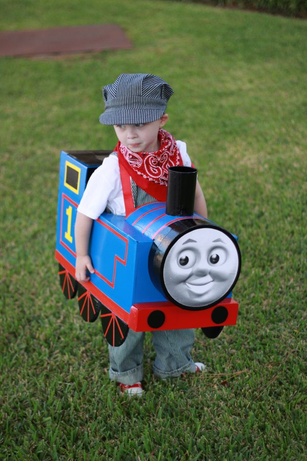 Thomas The Train Costume DIY
 DIY Kids Halloween Costumes Design Dazzle