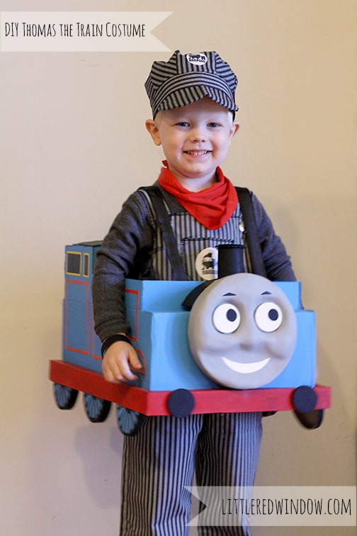Thomas The Train Costume DIY
 Thomas the Train Archives Little Red Window