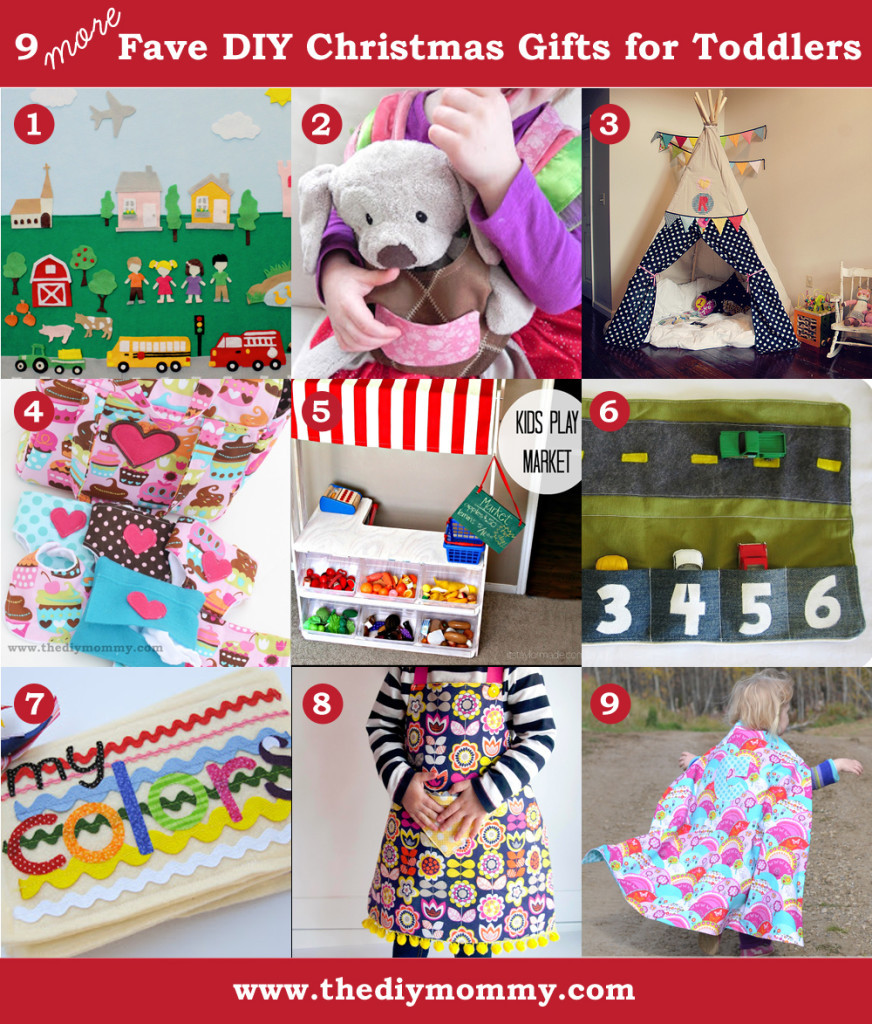 Toddler Christmas Gift Ideas
 A Handmade Christmas More DIY Toddler Gifts