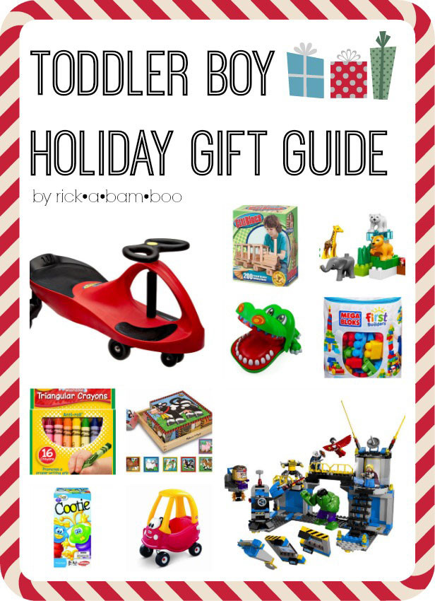 Toddler Christmas Gift Ideas
 Toddler Boy Holiday Gift Guide 2014