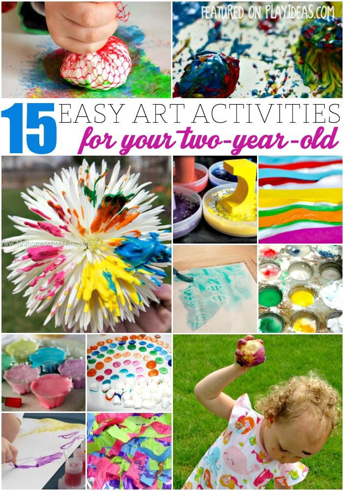 Toddler Craft Ideas 2 Year Old
 15 Easy Art Activities For Two Year Olds