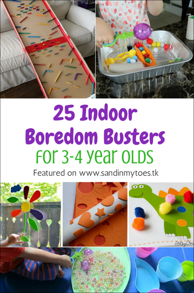 Toddler Craft Ideas 2 Year Old
 25 Indoor Boredom Busters for 3 4 Year Olds