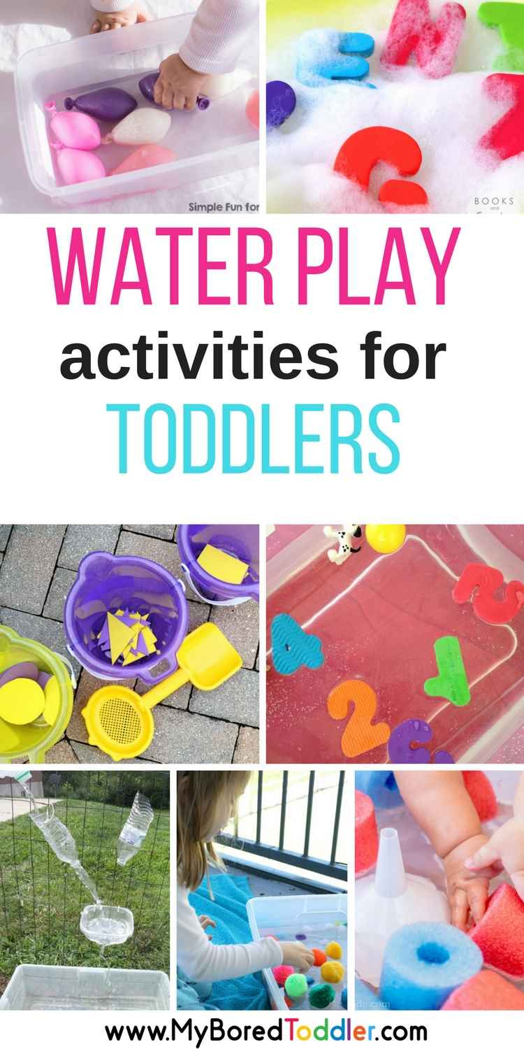 Toddler Craft Ideas 2 Year Old
 Water Play Activities for Babies and Toddlers My Bored