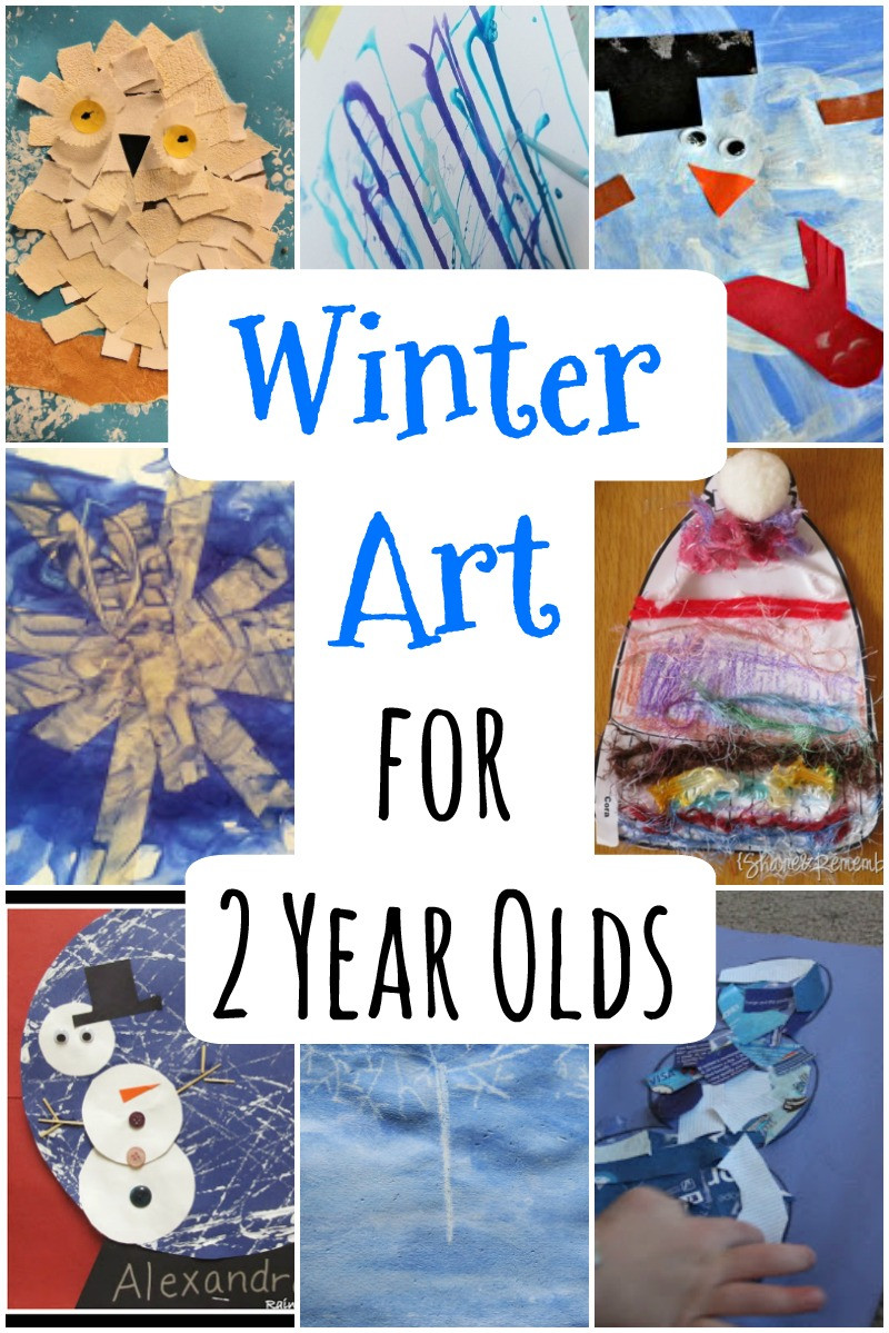 Toddler Craft Ideas 2 Year Old
 Winter Art for 2 Year Olds How Wee Learn