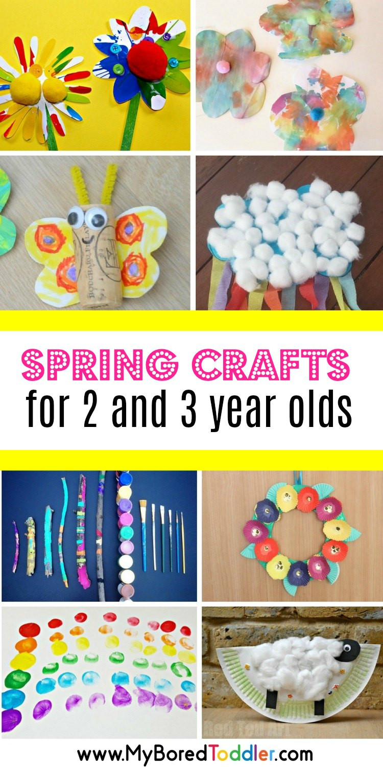 Toddler Craft Ideas 2 Year Old
 Spring Crafts for 2 and 3 year olds My Bored Toddler