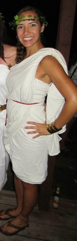 Toga Costume DIY
 102 cheap and easy Halloween costumes Living The Cheap