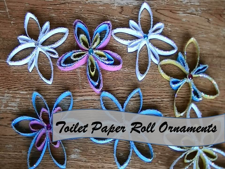 Toilet Christmas Ornaments
 DIY Paper Towel Roll Ornaments