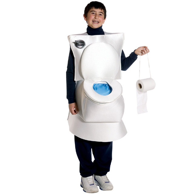 Toilet Costume Halloween
 Creative Type Dad The Most Random And Questionable