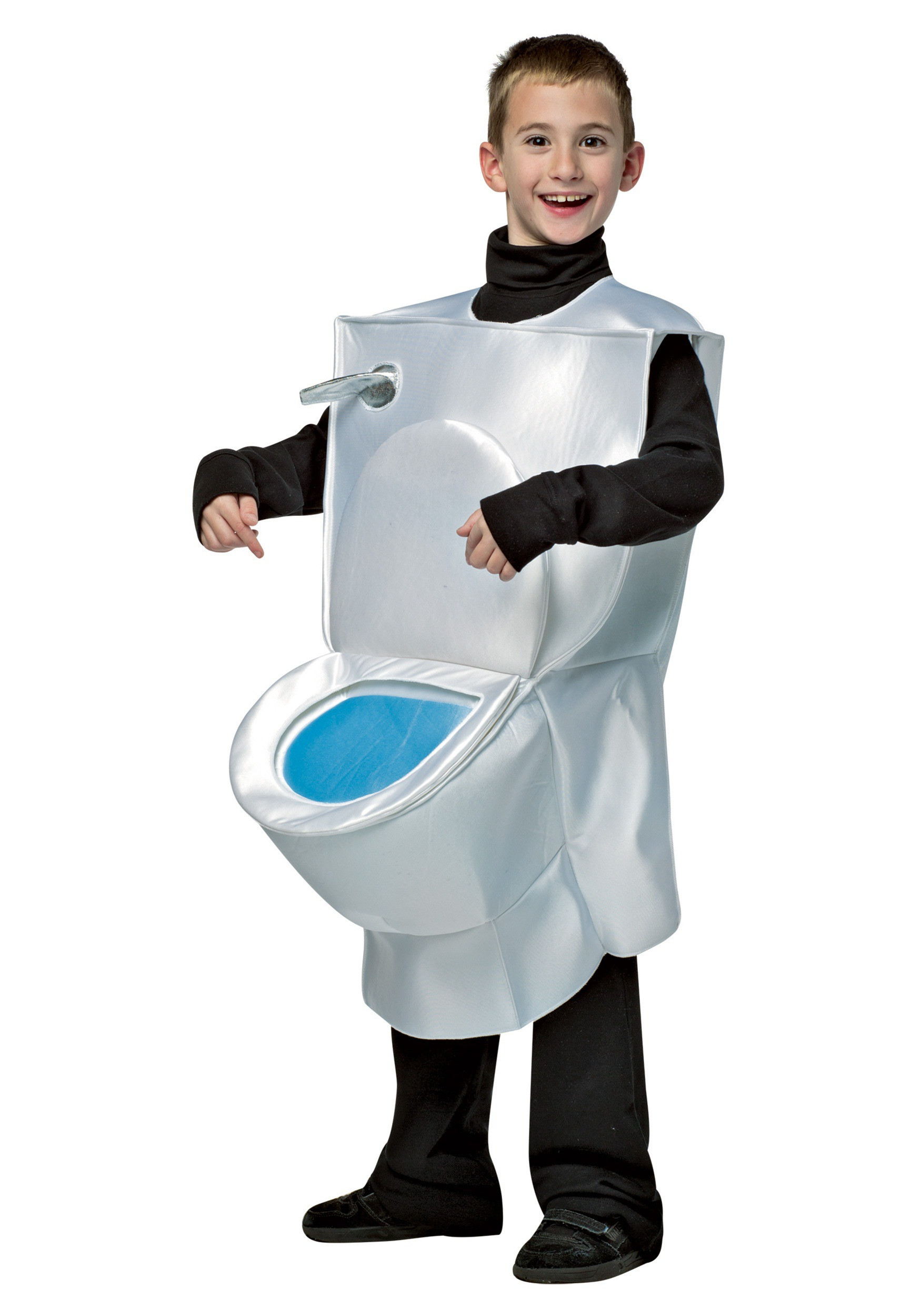 Toilet Costume Halloween
 Kids Toilet Costume