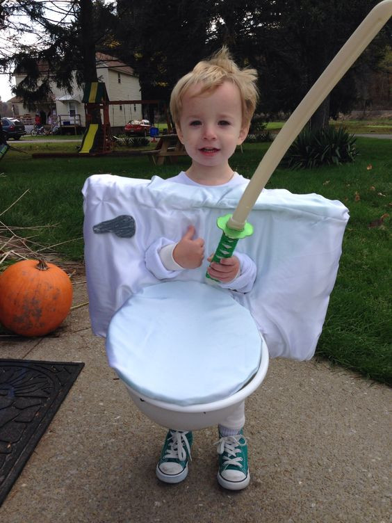 Toilet Halloween Costume
 Toilets Costumes and Candy on Pinterest