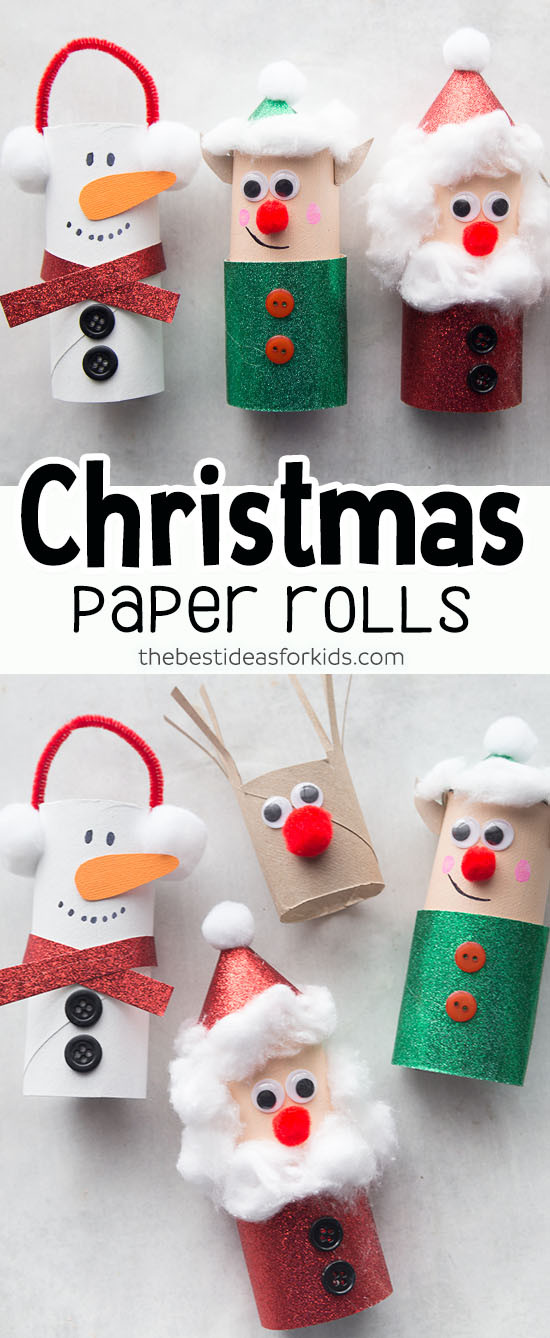 Toilet Paper Christmas Craft
 Christmas Toilet Paper Roll Crafts The Best Ideas for Kids