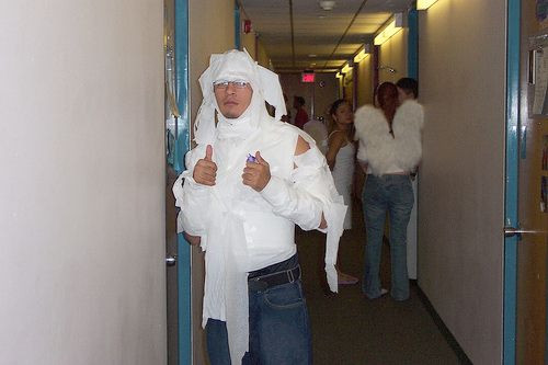 Toilet Paper Halloween Costume
 Fun Cheap Halloween Costumes To DIY A Gallery