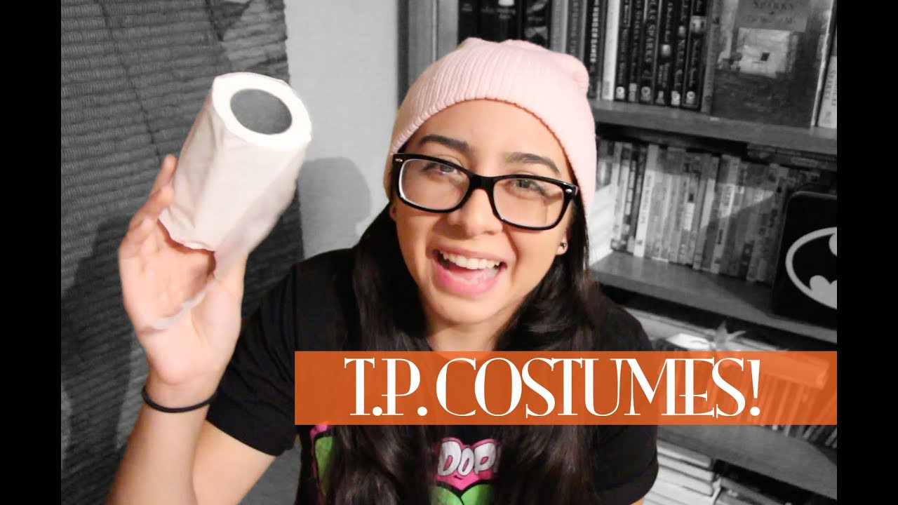 Toilet Paper Halloween Costume
 EASY TOILET PAPER HALLOWEEN COSTUMES