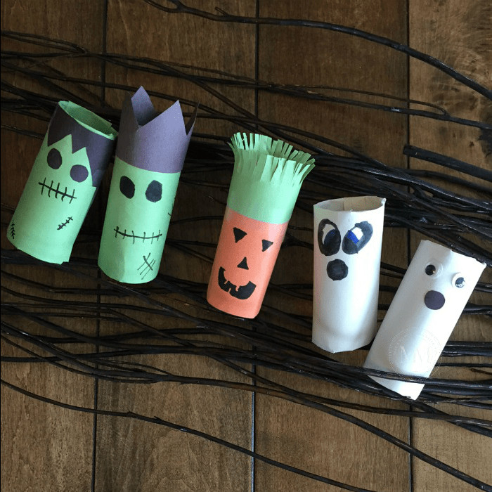 Toilet Paper Halloween Crafts
 HALLOWEEN TOILET PAPER ROLL CRAFT Mommy Moment
