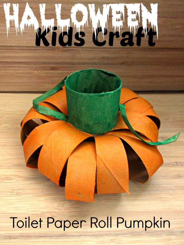Toilet Paper Halloween Crafts
 Halloween Crafts for Toddlers