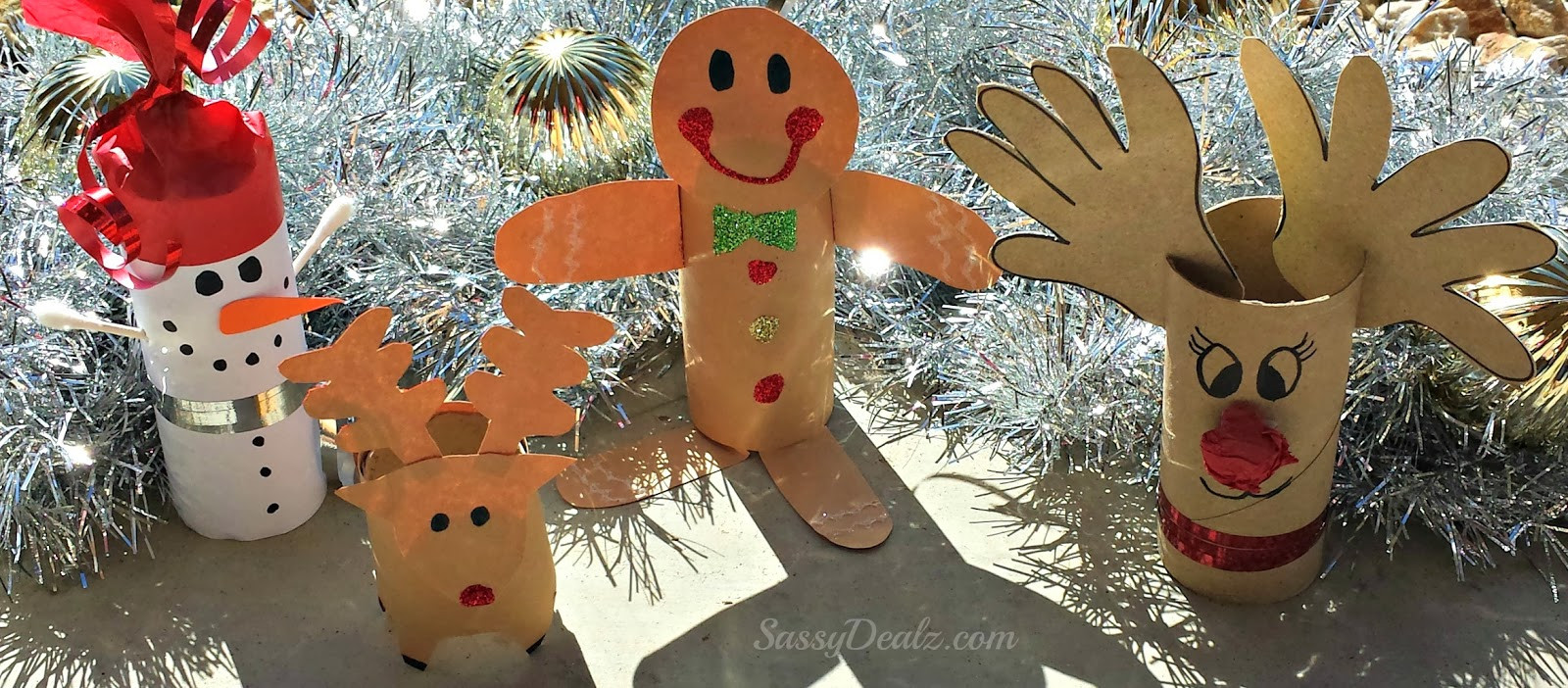Toilet Paper Roll Christmas Craft
 DIY Christmas Toilet Paper Roll Craft Ideas For Kids