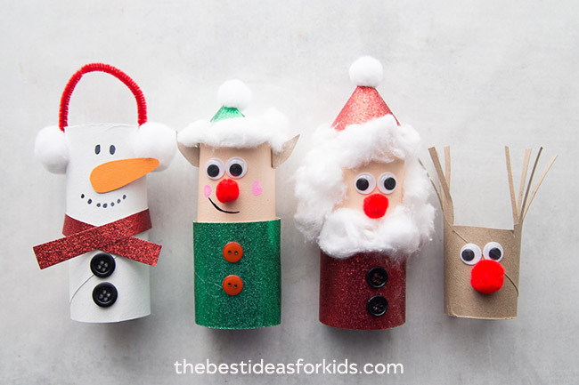 Toilet Paper Roll Christmas Craft
 Christmas Toilet Paper Roll Crafts The Best Ideas for Kids