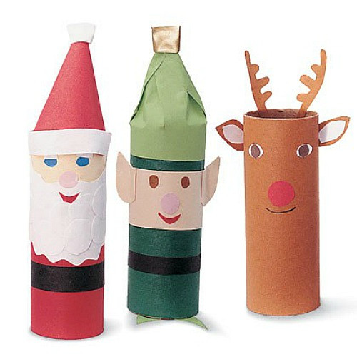 Toilet Paper Roll Christmas Crafts
 Easy Christmas Craft Ideas for Kids Root Beer Reindeer