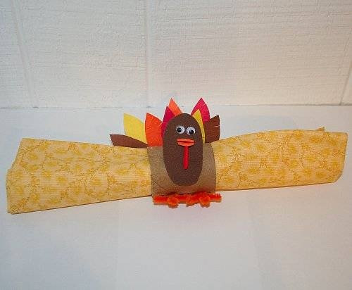 Toilet Paper Roll Crafts Thanksgiving
 Turkey Napkin Holder Craft