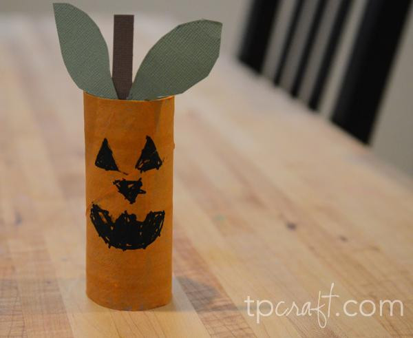 Toilet Paper Roll Halloween Craft
 14 Halloween Kids Crafts Made from Toilet Paper Rolls