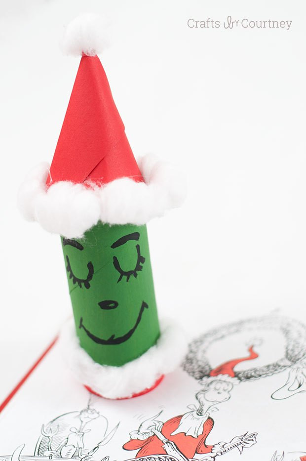 Toilet Paper Tube Christmas Crafts
 Toilet Paper Roll Grinch