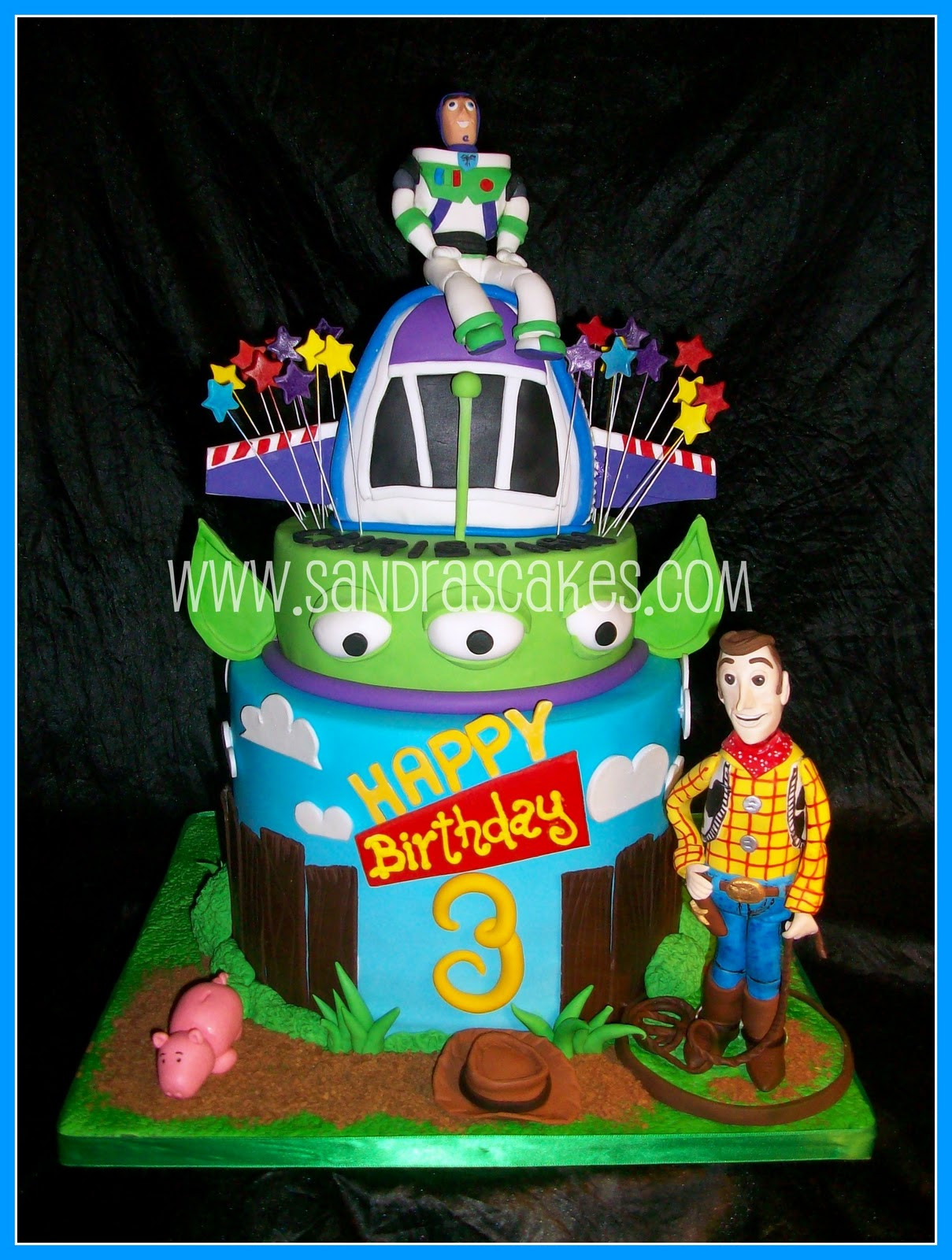 Toy Birthday Cake
 TOY STORY BIRTHDAY CAKE