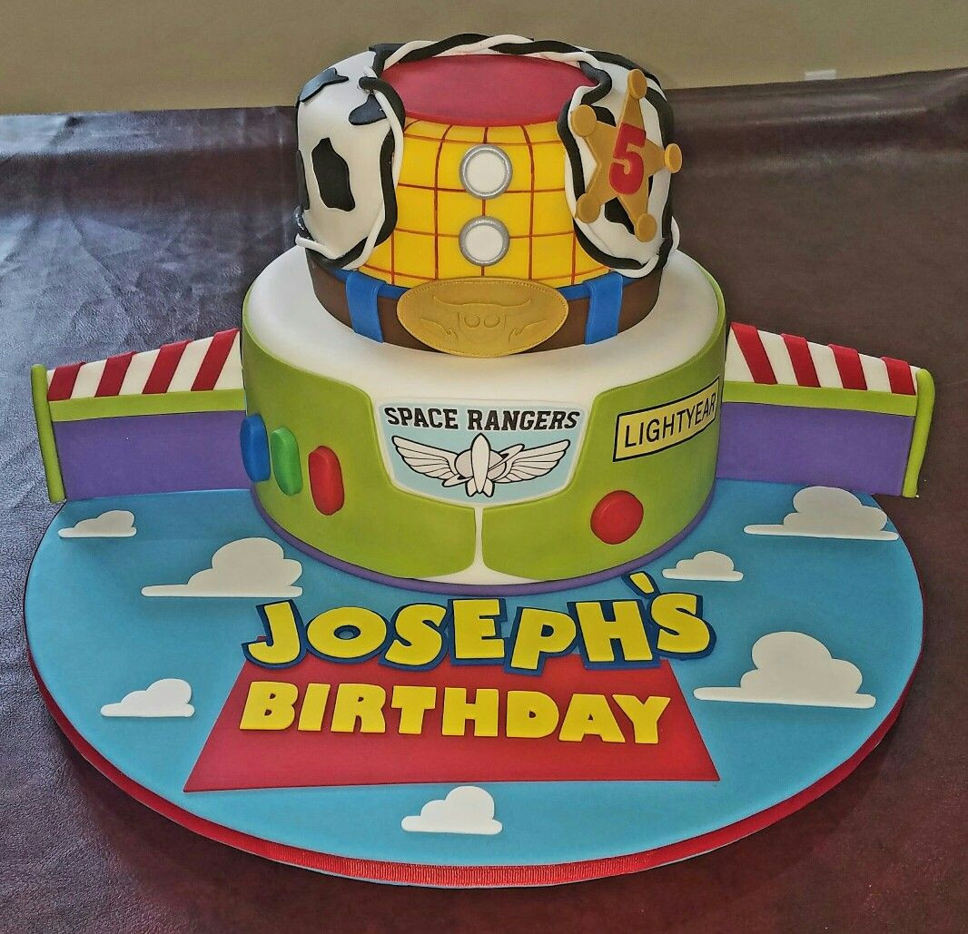 Toy Birthday Cake
 Toy Story Birthday Cake Baking Fun