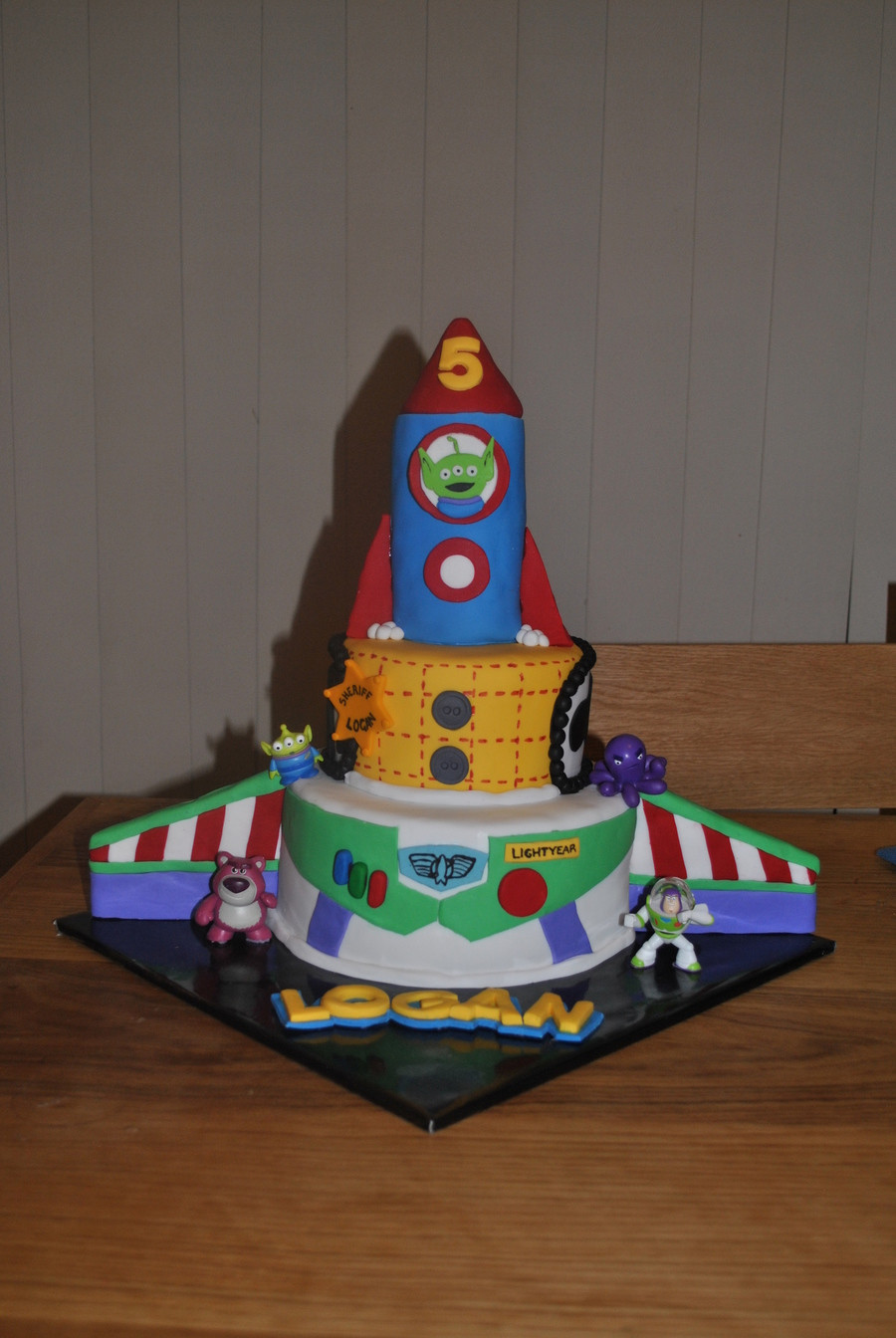 Toy Birthday Cake
 Toy Story & Rocket Cake CakeCentral