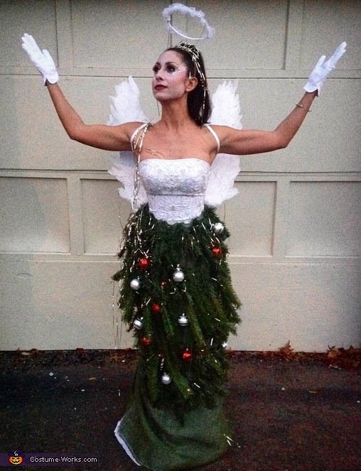 Tree Costume DIY
 Angel on a Christmas Tree Costume