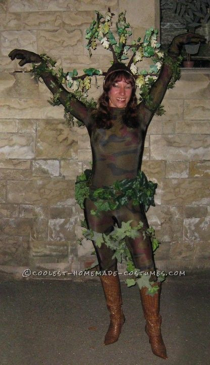 Tree Costume DIY
 Tree costume Oak tree and Costumes on Pinterest