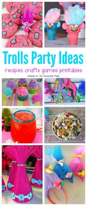 Trolls Birthday Party Games
 560 best Party Ideas For Kids images on Pinterest