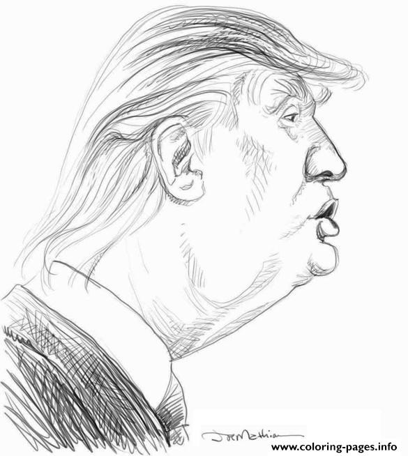 Trump Adult Coloring Book
 Donald Trump Face Coloring Pages Printable