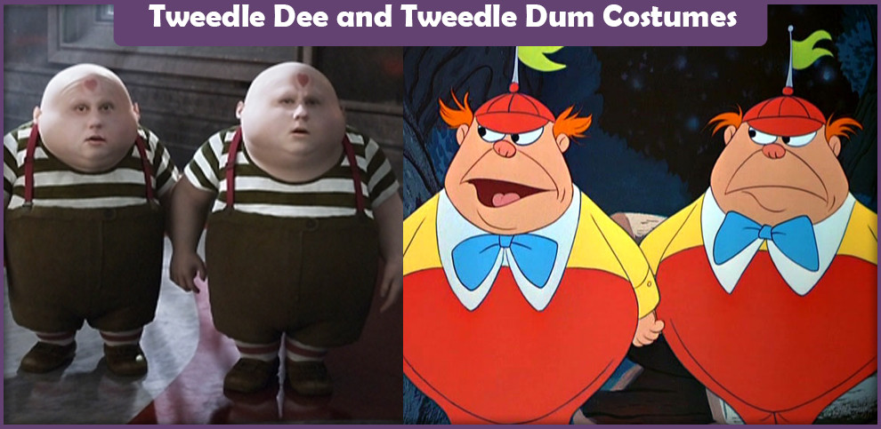 Tweedle Dee And Tweedle Dum Costumes DIY
 Tweedle Dee and Tweedle Dum Costumes A DIY Guide