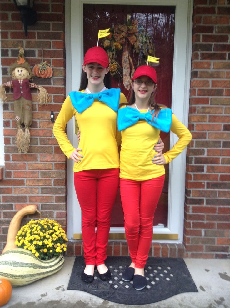 Tweedle Dee And Tweedle Dum Costumes DIY
 Every week I will try to pin at least 1 diy costume Here