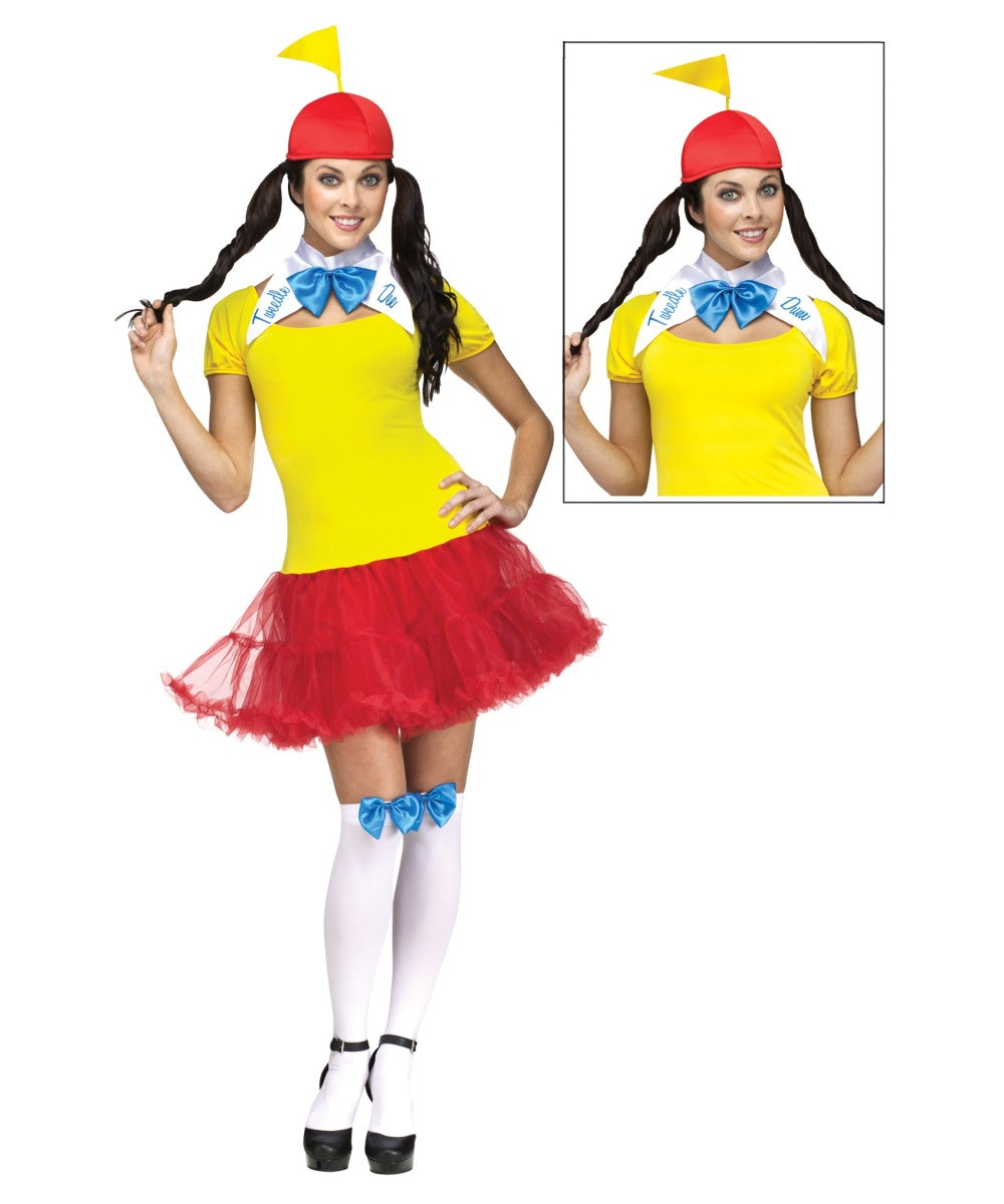 Tweedle Dee And Tweedle Dum Costumes DIY
 Tweedle Dee Dum Womens Costume Women Costume