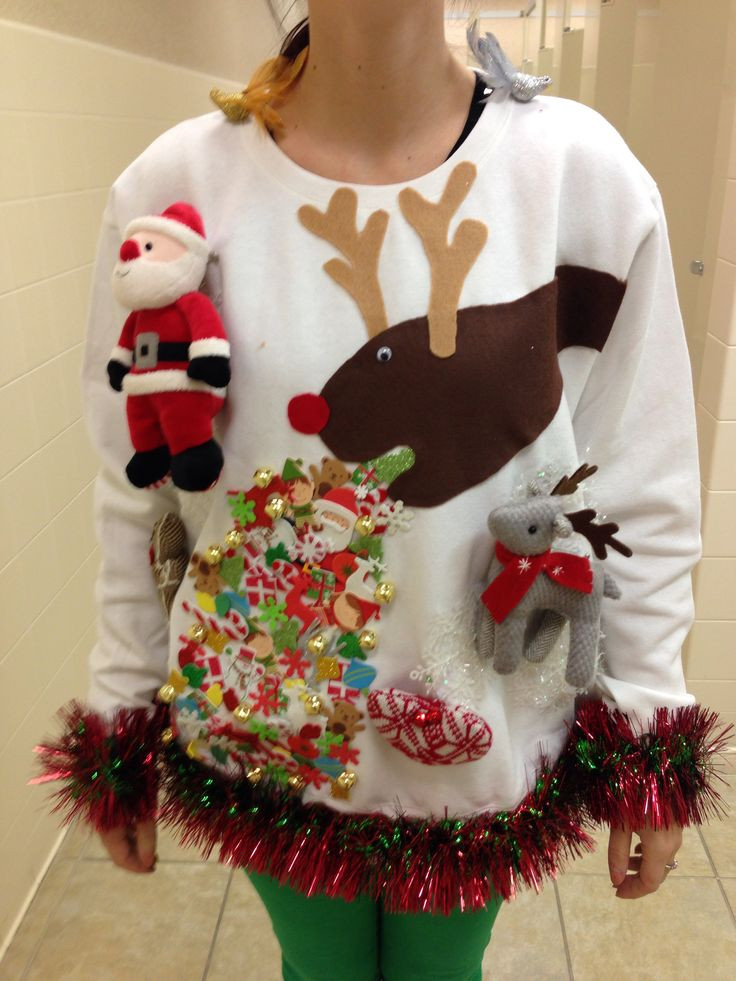 Ugly Christmas Sweater DIY Ideas
 29 EASY DIY UGLY SWEATER FOR CHRISTMAS Godfather Style