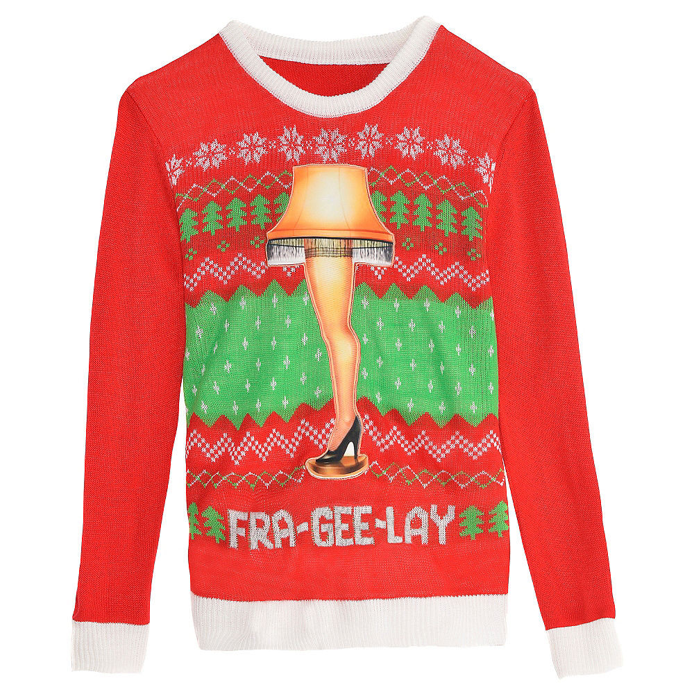 Ugly Christmas Sweater Leg Lamp
 Leg Lamp Ugly Christmas Sweater A Christmas Story