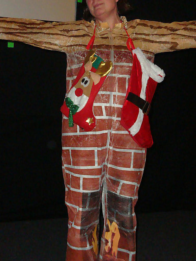 Ugly Christmas Sweater With Fireplace
 20 Funny and Weird Ugly Christmas Sweaters