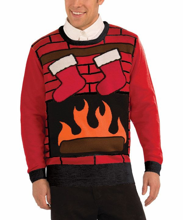 Ugly Christmas Sweater With Fireplace
 17 Best images about Ugly Christmas sweaters on Pinterest