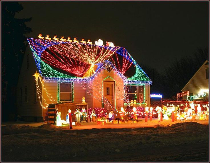 Unique Outdoor Christmas Decorations
 1000 images about Outdoor Christmas Lighting on Pinterest