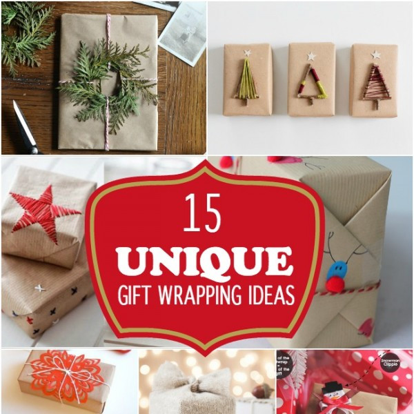 Uniques Christmas Gift Ideas
 15 Unique Christmas Gift Wrapping Ideas