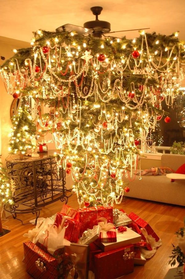 Upside Down Christmas Tree DIY
 66 best images about Exotic Christmas on Pinterest