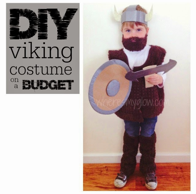 Viking Costumes DIY
 Where s My Glow How to make a kids viking costume on a