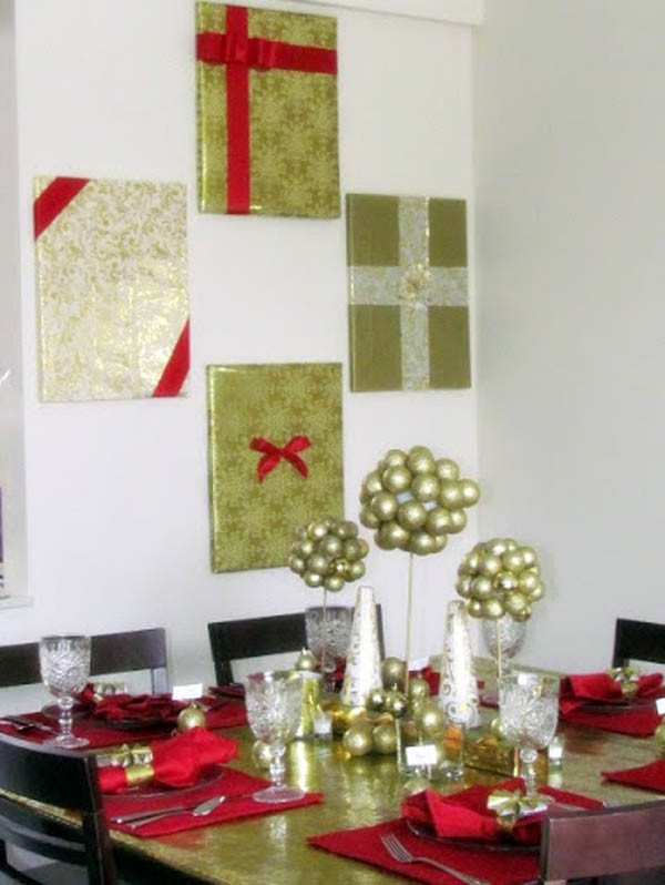 Wall Christmas Decor
 Christmas Wall Decorations Ideas To Deck Your Walls