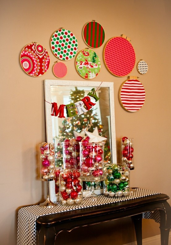 Wall Decor For Christmas
 40 Quick & Easy Christmas Wall Decorations Ideas